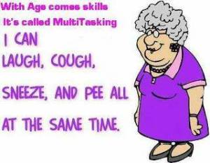With Age Comes Multitasking